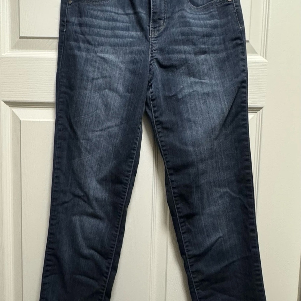 1822 Denim Blue Straight Leg Jeans Timeless Fit